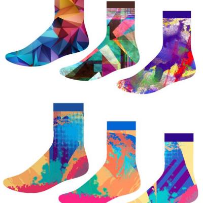 designed printing sport socks